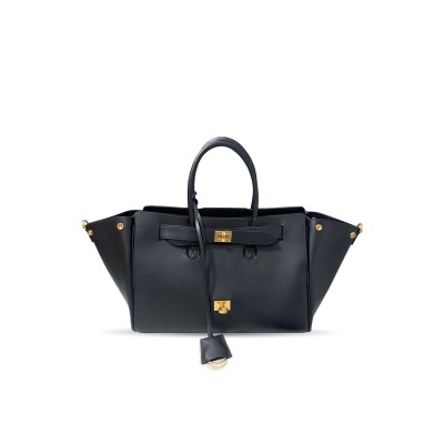 BALENCIAGA WOMEN'S BEL AIR SMALL IN BLACK 835614AB9D2000 (30*20*12cm)